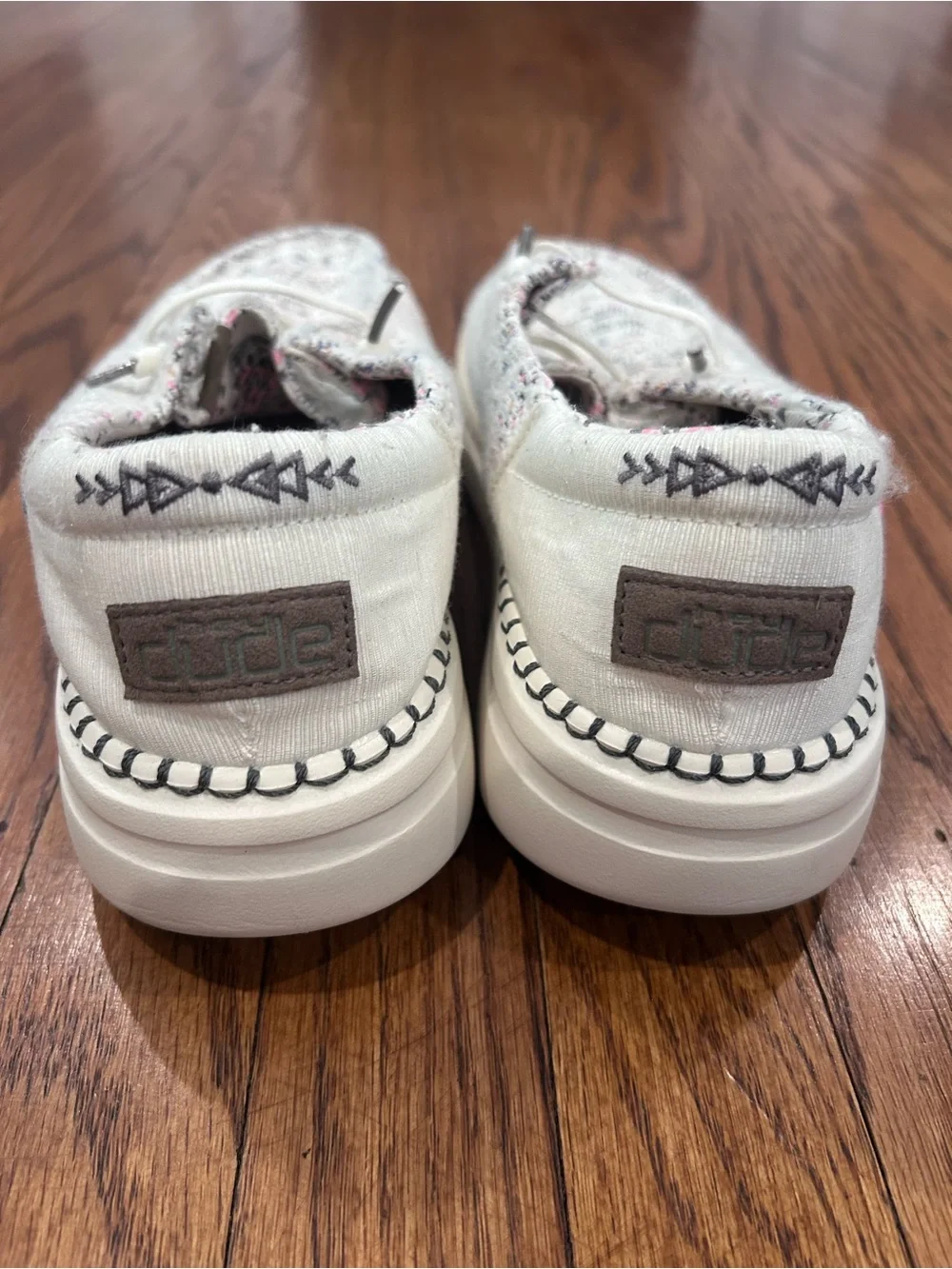 Hey Dude Wendy Sox Canvas Slip-On Shoe - 9
